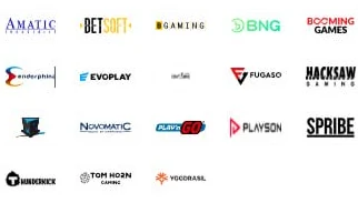 Software providers bij Spinorhino casino